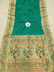 Sundara Semi Paithani Saree-  MK12 H